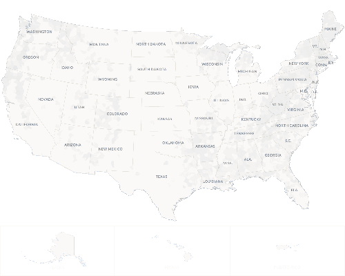 USA map